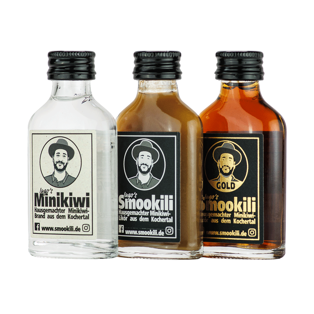 Minikiwibrand Klopfer (20 x 2cl) – Bild 2